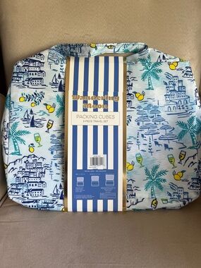 NWT Wandering Moon Packing Cubes: 3 Piece Travel Set 🍋